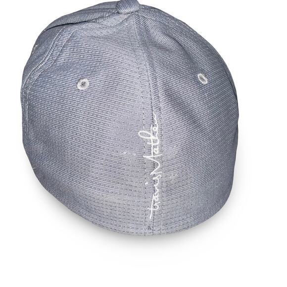 Travis Mathew Mens Flexfit Hat L/XL Gray Stretch Fit Golf Baseball Cap Active - Picture 5 of 12